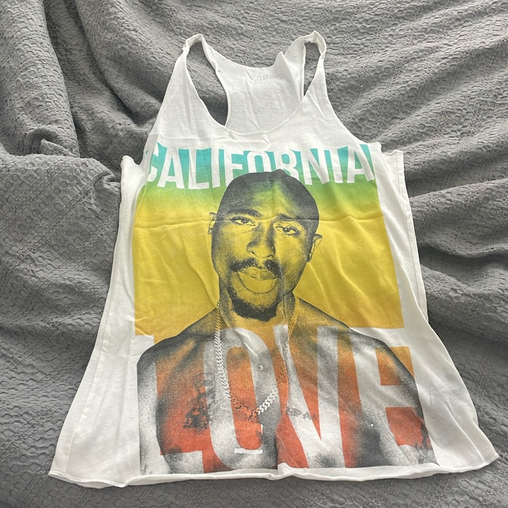 tupac cali tank top